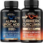 Alpha Lipoic Acid & Turmeric Curcumin Capsules