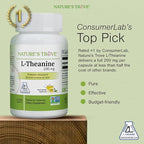 Nature's Trove L-Theanine 200mg 120 Vegetarian Capsules
