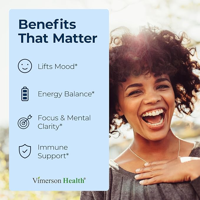 Vitamin B Complex with Vit C & Folic Acid (Folate) - 8 High Potency B Vitamins: B1, B2, B3, B5, B6, B7, Vitamin B12 + Biotin, Choline & Inositol. Aids Mood, Energy, Nervous System & Immune Support