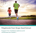 Nutricology Grape Pips - Grape Seed Extract, Proanthocyanidins, Polyphenols, Herbal Supplement, Organic, 300mg Capsules - 90 Count