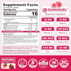 Iron Bisglycinate 26mg Filled Gummies- Gentle Beet Root Iron Gummy plus Vitamin C, Supplement Iron with B12 & Folate for Women & Men, Iron Deficiency, Immune & Energy Support, Sugar-Free, Vegan,120Cts