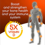 X Ray Dol Triple Action Joint Support Supplement with Glucosamine 1500mg, Chondroitin 800mg, MSM 750mg and 5X Vitamin D for Healthy Joints, Bones & Cartilage - 60 Count per Bottle - 1 Pack