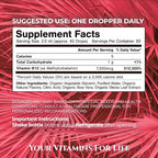 USDA Organic Ultra Max B12 | Superdose 7500mcg Vitamin B12 Liquid Drops | B12 as Methylcobalamin| Max 98% Absorption Rate | Promotes Energy| Vegan, Non-GMO, Strawberry flavor -4oz