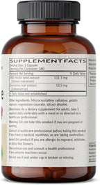 Futurebiotics Milk Thistle Silymarin Marianum & Dandelion Extract Liver Health Support, Antioxidant Support, Detox, 360 Capsules