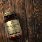 Solgar Policosanol 20 mg, 100 Vegetable Capsules - Supports Heart Health - General Wellness - Vegan, Gluten Free, Dairy Free, Kosher - 100 Servings
