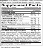 EMERALD LABS Liver Health - Liver Support Supplement with European Milk Thistle Extract - Supports Healthy Immune System, Energy Levels & Gallbladder* - 60 Vegetable Capsules (30-Day Supply)