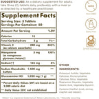 Solgar Extra Strength Glucosamine Chondroitin Complex - 150 Tablets - Supports Healthy Joints & Comfortable Movement - Non-GMO, Gluten Free, Dairy Free - 50 Servings