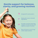 JoySpring Broccoli Supplement for Kids | Sulforaphane & Bacopa Monnieri Drops | Supports Cognitive Function | Vegan & Kid-Friendly