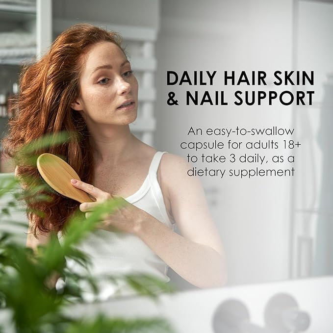 MASON NATURAL 1500mg Collagen with Vitamin C, Biotin, & Calcium, 40 Day Supply Capsules, Supplement for Hair, Skin, and Nails.