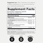 1500mg NMN Supplement with Resveratrol – High Potency Nicotinamide Mononucleotide 500mg with Trimethylglycine, Quercetin, Resveratrol & Apigenin – Pure NMN Capsules – Third-Party Tested – 30 Servings