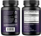 Saw Palmetto PM for Men with Melatonin 3mg - Night Time Prostate Health Supplement for Bladder and Sleep Support - Reduce Urinary Frequency - 100 Count - Vegan, Non-GMO Capsules - Over 3 Month Supply