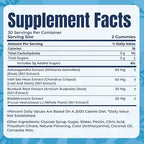 TrueSeaMoss Ashwagandha Gummies for Women & Men – Vegan Formula with Sea Moss, Bladderwrack & Burdock Root – 60 Gummies (Pouch May Vary)