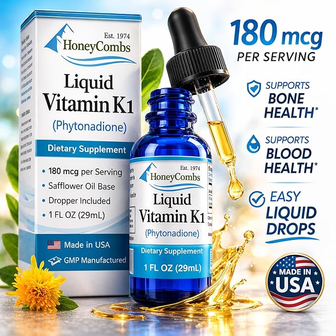 Liquid Vitamin K1 - 1 Fl Oz.
