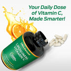 Life's Fortune Liposomal Vitamin C 2100 mg, Fast Acting Absorption, Higher Bioavailability Supporting Immune System, High Antioxidant Supplement Formula – Collagen Booster – 180 Capsules