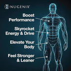 Nugenix Total-T, Free and Total Testosterone Booster Supplement for Men, 42 Count