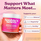 Myo-Inositol & D-Chiro Inositol 2000mg Per Serving for Women - Inositol 40:1 Formula with Spearmint, Vitamin D3, Zinc & Magnesium - Hormone Balance for Women, Ovarian Support - 120 Capsules - 1Pack
