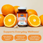Garden of Life Vitamin Code Raw Vitamin C - 120 Capsules, 500mg Whole Food Vitamin C Capsules + Fruit & Veggie Blend & Probiotics, Supplements for Adults, Vegan, Gluten Free