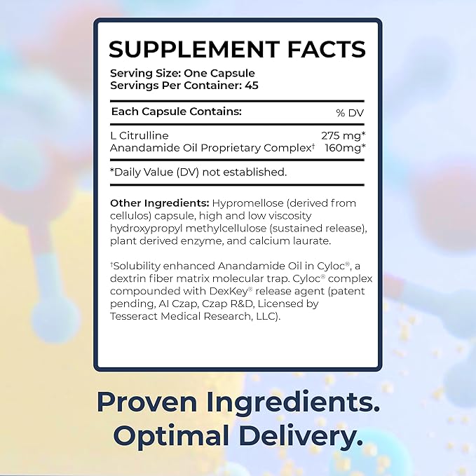 Tesseract Medical Research ProButyrate Gut Health Supplement, Butyric Acid Complex & AnaQuell QR, Stress Relief & Mood Support Supplement