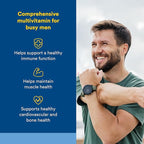 Natural Factors, Men's Multivitamin & Mineral, 1 Serving Contains Nutrition Equivalent to ½ lb of Veggies, 60 Tablets