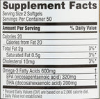 Spectrum Essentials Softgels, Fish Oil Omega-3, 1000 mg, 100 Count
