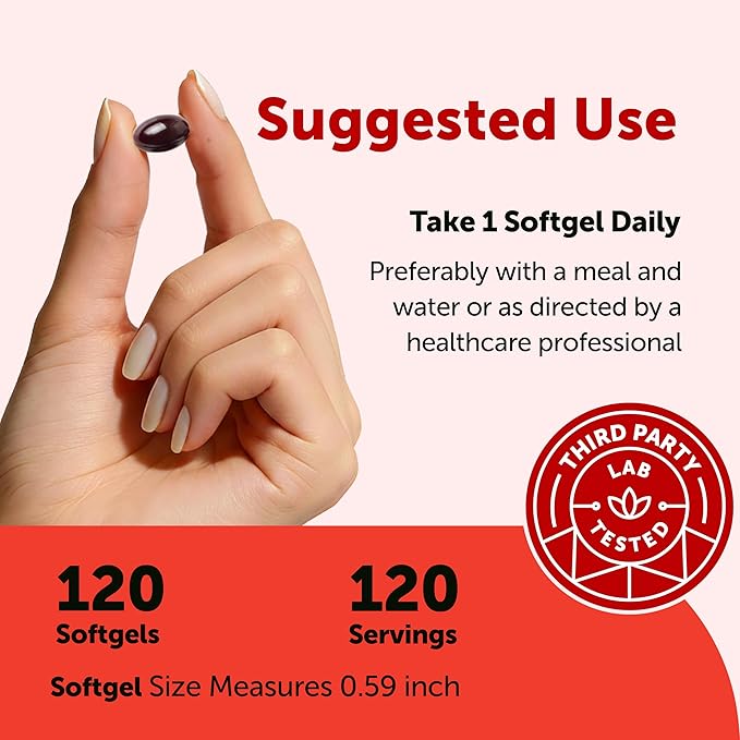 Micro Ingredients Astaxanthin 6mg with MCT Oil, 120 Softgels | Premium Astaxanthin Antioxidant Supplements* | Fresh Microalgae Source | Triple Strength, Non-GMO, Gluten Free, No Soy