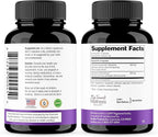 Quercetin with Bromelain Vegetarian Supplement Capsules | 120 Count (1000mg Per Serving 2400 GDU/g) | Supports Healthy Immune System, Helps With Seasonal Allergy Support | High Absorption Antioxidant
