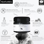Blisque – Pure Himalayan Organic Shilajit Resin Supplement | Authentic and Natural | Golden Grade A | Contains Fulvic Acid and Trace Minerals | 60 Grams