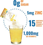 Ener-C Sugar Free Multivitamin Drink Mix - Vitamin Powder for Water, Electrolytes Powder No Sugar, Hydration Boost Packets, Zero Sugar, Vitamin C & B12 Supplement Liquid Mix - Lemon Ginger, 60 Count