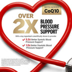 Force Factor Total Beets Ultimate Heart Health Blood Pressure Support with CoQ10, Beet Root Powder, Grape Seed Extract, Blood Pressure Supplement for Circulation, Black Cherry, 30 Servings