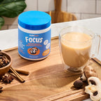 Nutricost Nutrizen AM Focus Adaptogenic Mushroom Drink (Vanilla Chai Flavored) 30 Servings - Includes Reishi, Lion's Mane, Shiitake, Cordyceps
