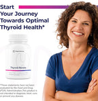 Thyroid Renew Supplement - Thyroid Support for Women with Zinc, Selenium, Copper, Ashwagandha & L-Tyrosine - 180 Capsules