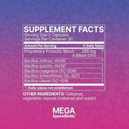 Microbiome Labs MegaSporeBiotic Probiotics for Women & Men - Spore-Based Probiotic for Gut Health & Digestive Support - Shelf-Stable, Travel-Friendly, Mens & Womens Probiotics (60 Capsules)
