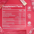 Calm and Ready Powder Drink Mix, with Magnesium Glycinate, Ashwagandha KSM 66, L Theanine, and Tart Cherry, Relaxation Support Supplement, Strawberry Pina Colada, 20 Travel Packets