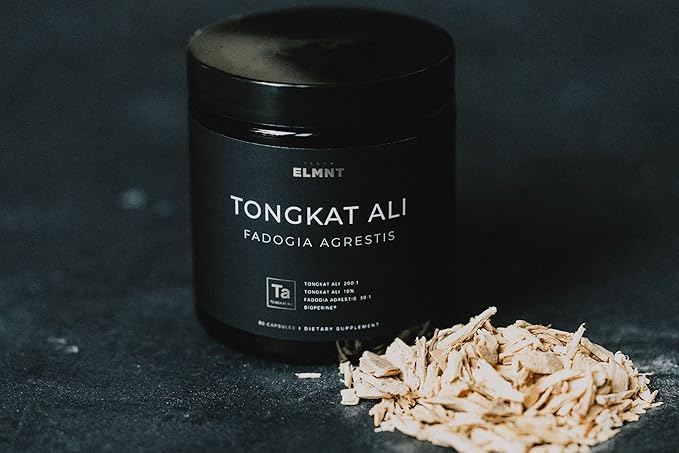 200x Strength Tongkat Ali for Men w. Fadogia Agrestis Extract - 10% Eurycomanone Longjack Highest Potency Fadogia Agrestis Tongkat Ali Supplement - Muscle Growth & Test Booster Pills for Men
