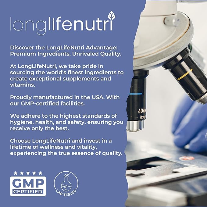 LongLifeNutri Grapefruit Seed Extract 500 mg + Vascular Synergy (Diosmin Hesperidin Complex) 1300 mg Bundle - 180 + 240 Capsules, 6-4 Month Supply, Daily Energy & Vein Support, Made in USA