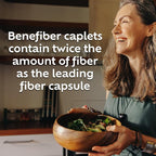 Benefiber Prebiotic GLP-1 Friendly Fiber Supplement Caplets, 84 Count