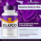 Gluco Shield Pro Advanced Blood Formula Capsules, Official GlucoShield Pro Supplement Pills, Premium Formula for Healthy Circulation & Stable Levels, All Natural GlucoShieldPro Reviews (5 Pack)
