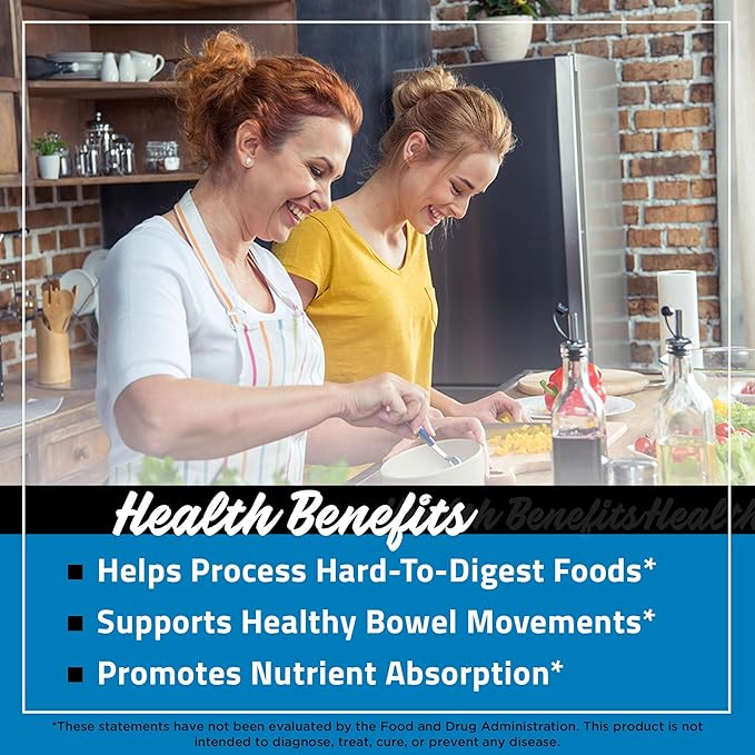 FarmHaven Digestive Enzymes with 18 Probiotics & Herbs | Papaya, Bromelain, Protease & More for Lactose Absorption & Better Digestion | Helps Bloating, Gas, Constipation | Vegetarian, 120 Capsules