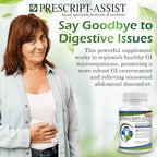 Prescript-Assist Prescipt-Assist Prebiotics & Probiotics for Digestive & Immune Health. 28 Strains Soil-Based Microflora - Vegan, Supports Muscle Recovery & Gut Health, 90 Capsules