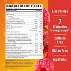 Emergen-C 1000mg Vitamin C Powder, with Antioxidants, B Vitamins and Electrolytes, Vitamin C Supplements for Immune Support, Caffeine Free Drink Mix, Raspberry Flavor - 60 Count/2 Month Supply