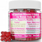 SHIZAM Folate (5-MTHF) & Methylfolate Gummies with Chromium Picolinate, Biotin, Vitamin D3, B6 P5P & Methylated B-Complex for Women