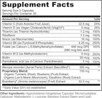 NATURELO Whole Food Brain Supplement - Brain Health Supplements for Memory & Focus Support - Enhance Brain Health Blend Supplement for Adults - 60 Vegetarian Capsules