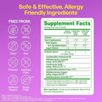 Culturelle® Kids Complete Probiotics Fast Melts Mixed Berry Flavor 30 Count Sugar Free‡ Prebiotic + Probiotic Powder for Digestive and Immune Health, Supports Daily Regularity *