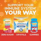 Emergen-C 1000mg Vitamin C Powder, with Antioxidants, B Vitamins and Electrolytes, Vitamin C Supplements for Immune Support, Caffeine Free Drink Mix, Raspberry Flavor - 60 Count/2 Month Supply