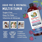 MARYRUTH'S Postnatal & Prenatal Vitamins for Women | Sugar Free | Selenium | Folate | Vegan | Non-GMO | Gluten Free | 32oz