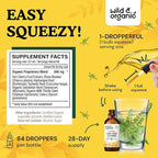 Wild & Organic Uric Acid Cleanse Drops - Tart Cherry, Turmeric, Chanca Piedra Stone Breaker Complex for Kidney Cleanse - Uric Acid Support Supplement - Vegan, Sugar & Alcohol-Free Tincture - 2 oz