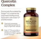 Solgar Quercetin Complex with Ester-C Plus, 100 Vegetable Capsules - 50 Servings - Supports Immune Health Vitamin C 1000 mg, 250 Vegetable Capsules - Overall Health