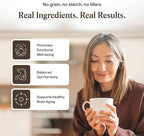 Real Mushrooms Lion’s Mane Supplement Powder - Organic Lions Mane Extract - Functional Mushrooms with Verified Beta Glucans – Functional Blend – Non-GMO, Vegan with 150 Servings