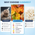 TrueSeaMoss Ashwagandha Gummies for Women & Men – Vegan Formula with Sea Moss, Bladderwrack & Burdock Root – 60 Gummies (Pouch May Vary)
