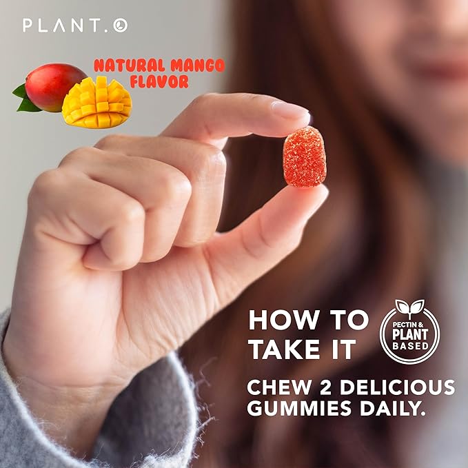 Lutein & Zeaxanthin Gummies - Delicious Vegan Eye Health Vitamins Clinically Studied 20mg Lutein and Zeaxanthin for Vision Clarity Dry Eye Relief and Blue Light Support